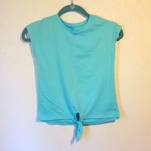 Front tie t-shirt